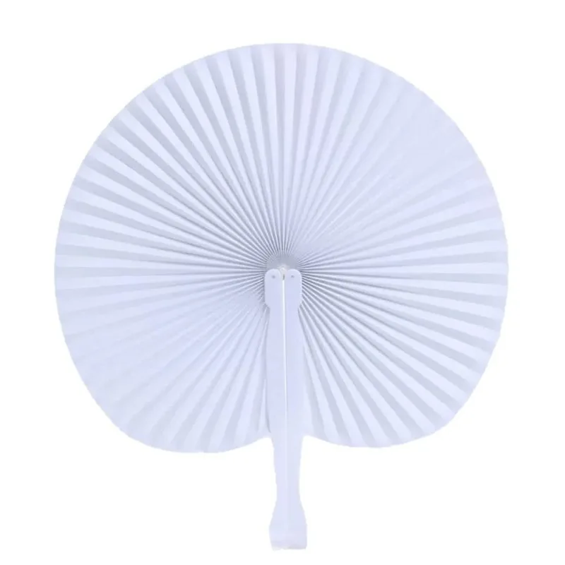 20-200PCS Personalized Folding Paper Fans, Wedding Parties, Baby Baptism, Bar Mitzvahs, Gifts for Guests, Country Home Decor, view 5
