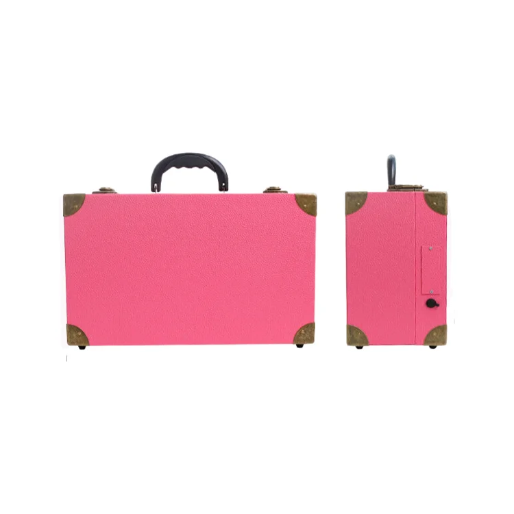 xx-Custom Professional Storager Cosmetic Leather Light up Travel Makeup Bag Makeup Cosmetic Trolly Case With Led Mirror