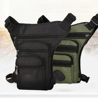 Military Male Hip Thigh Fanny Pack Camouflage Motorcycle Riding Casual Multi-Pockets Shoulder Bags Men Nylon Bum Waist Leg Bag