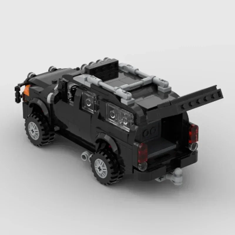 Cidade modelo de carro moc tijolos de construção velocidade campeão 4x4 caminhão tecnologia blocos modulares presentes brinquedos natal diy conjuntos montagem