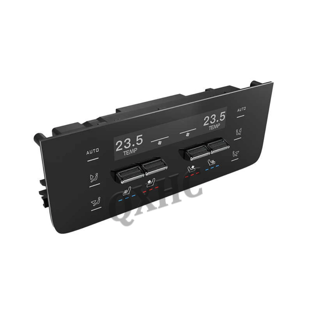 لوحة تحكم التيار المتردد الرقمية مشغل وسائط متعددة للسيارة لبورشه كايين 2024 لوحة مناخ مكيف الهواء الخلفي