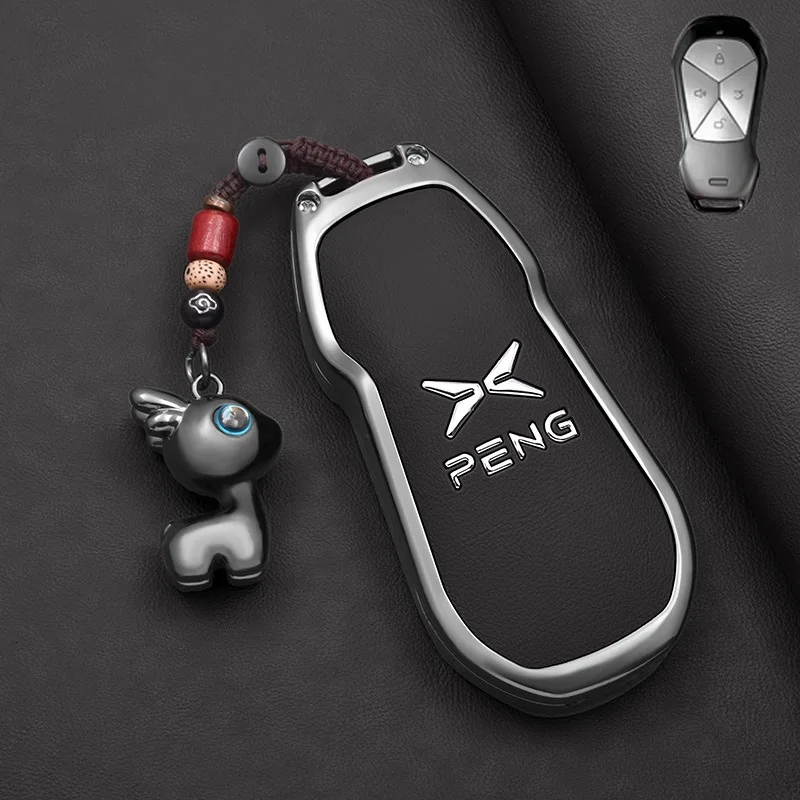 Autoschlüsseletui für Xpeng Xiaopeng G6 2025 2026, Auto-Styling-Schlüsselanhänger, Fernbedienung, Dekoration, Abdeckung, Muschel, Ringhalter, Anhänger, Zubehör – Detail 9