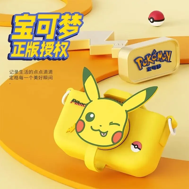 Cartoon Anime Pokemon Cute Pikachu Children's Camera Can Take Photos and Videos Boy and Girl Birthday Gifts Halloween Gifts