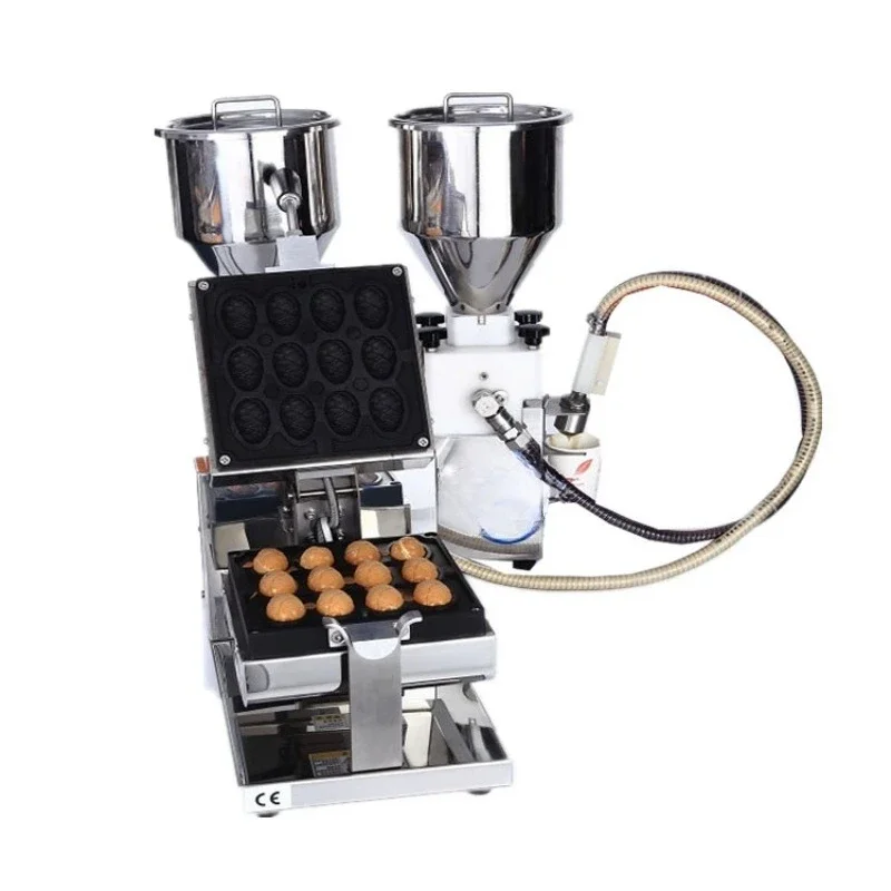 

Rotary cake batter dispenser machine, fish ball snack molding machine, commercial