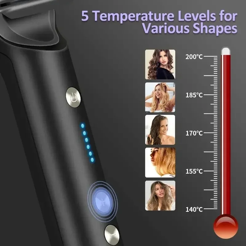 Personal Care Multifunctional Hairstyle Brush Hair Straightener Professional Quick Heated Electric Hot Comb Hair Straightener