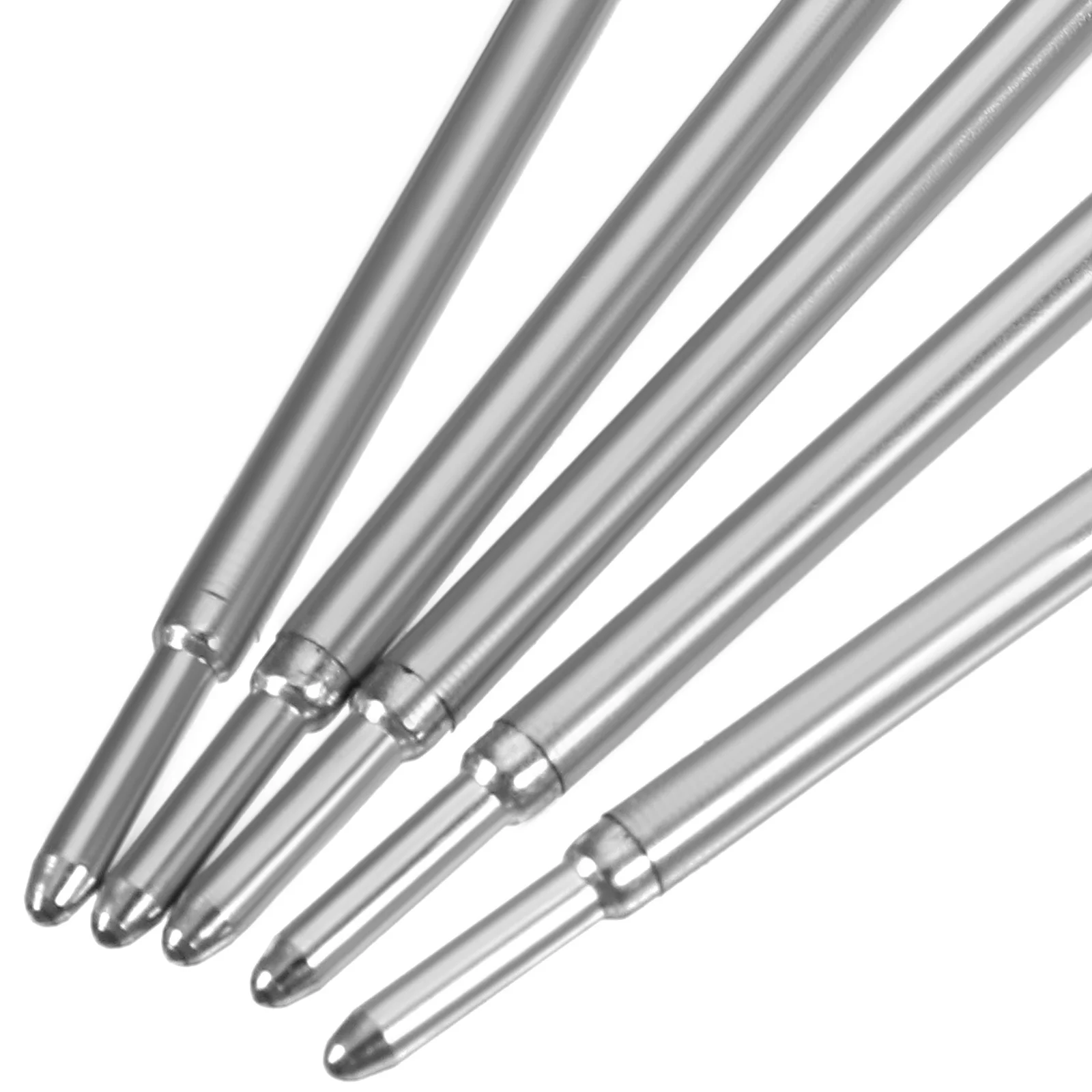 

20Pcs Creative Pen Refills Black Ballpoint Gel Replacement for Students Writing Drawing Portable Lightweight Smooth Writing