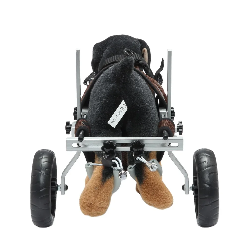 

OEM Adjustable Dog 2 Wheels Chair Pet Mobility Handicapped Pet Dog wheelchair