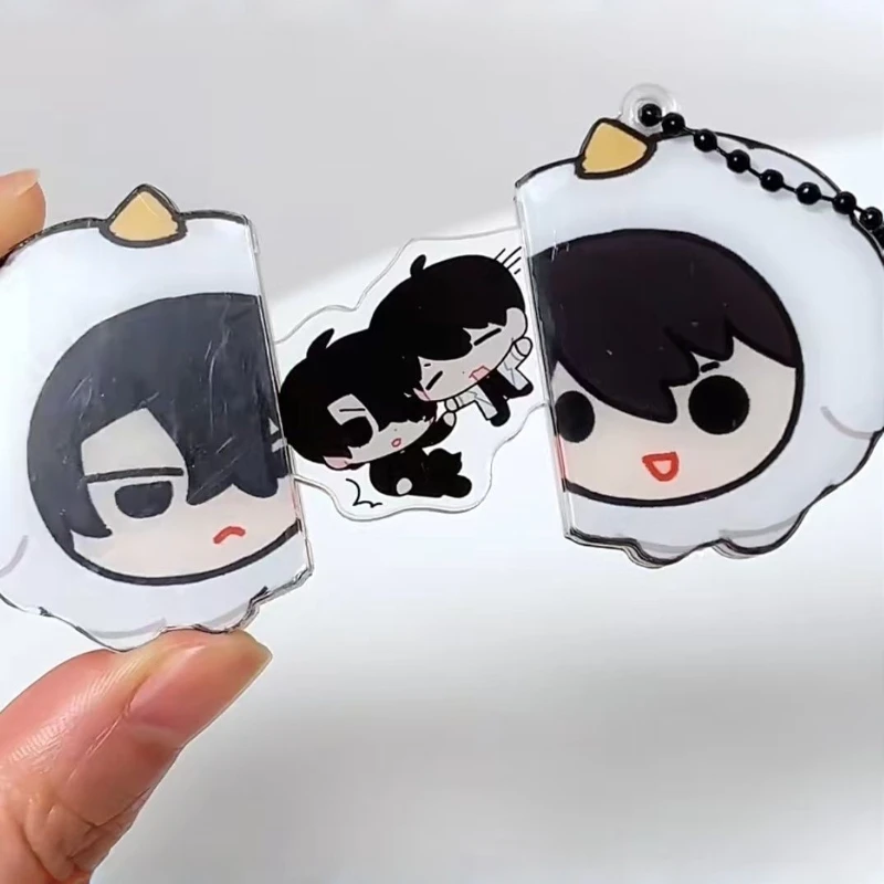 

Anime Omniscient Reader's Viewpoint ORV Kim Dokja KDJ Yoo Jonghyuk YJH Cosplay Keychain Kawaii Acrylic Keyring Bag Accessories