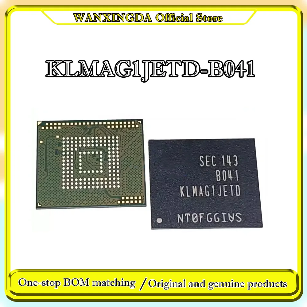 

KLMAG1JETD-B041 BGA153 EMMC 5.1 16GB Transparent phone case