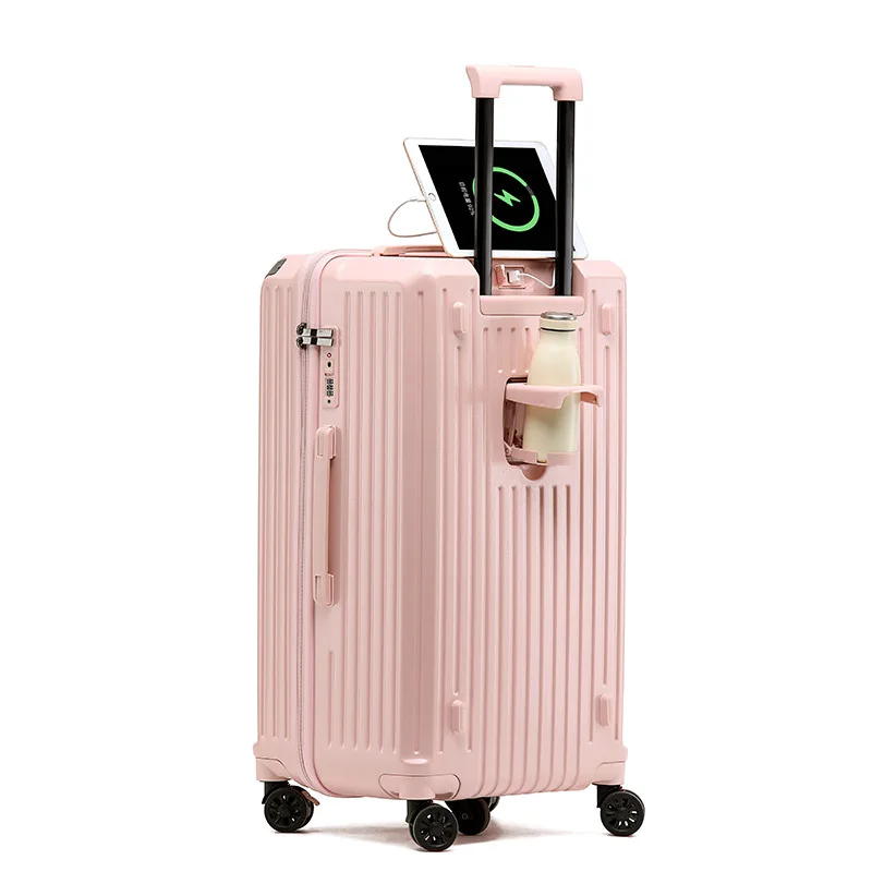 Super large capacity luggage Female 28 inch travel box Silent wheel student pull bar box Password box Male welcome to buybaby