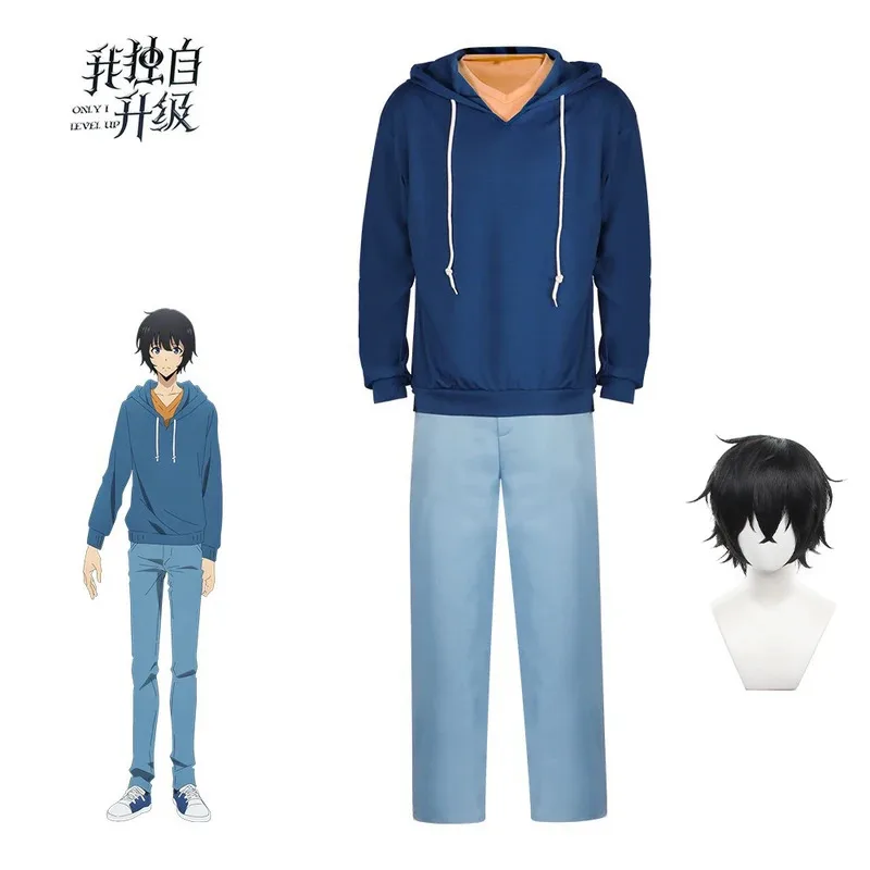 أزياء فارس القاتل جين وو سولو سونغ جينوو للتسوية التأثيرية شون ميزوشينو ملابس رياضية لطلاب الهالوين أزياء أنيمي om[8