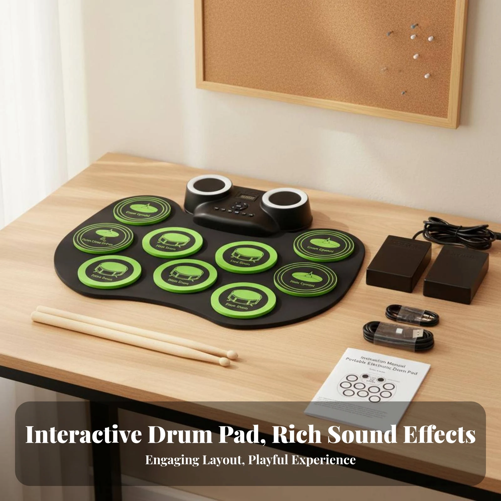 Roll-up Electronic Drum Set Bu - đánh giá và giá Electronic Drum Set Roll Up
