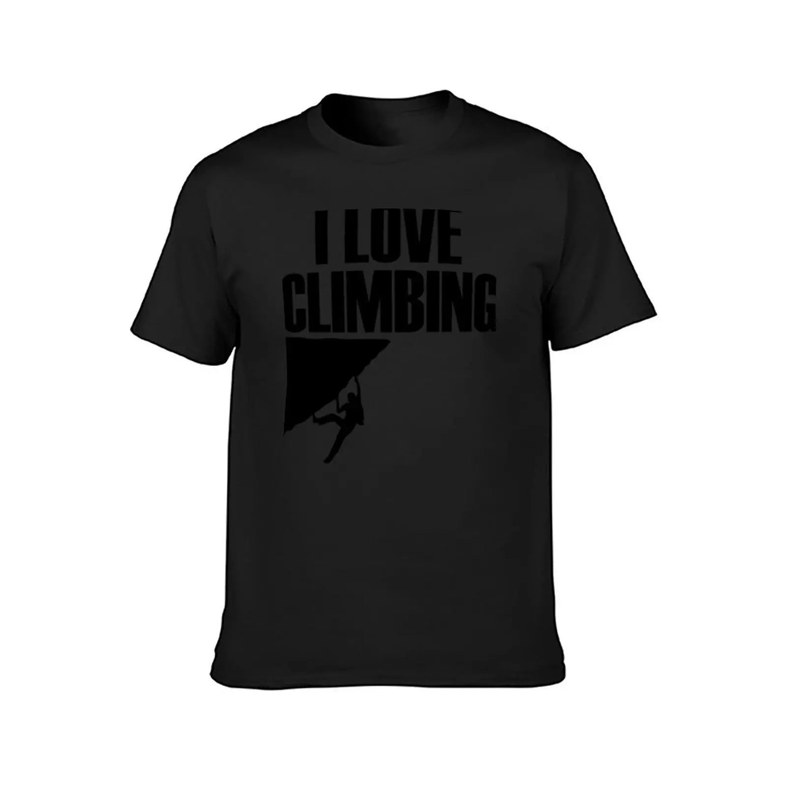 I love climbing T-Shirt boys animal print kawaii clothes sweat graphics t shirts men