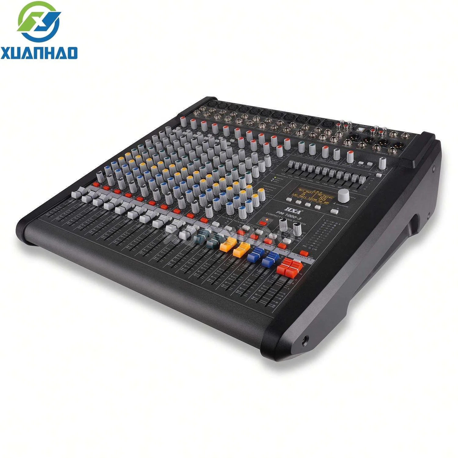 Premium PM1000 10 Channel USB Mixer Direct Recording Computer Flash Drive Zero Latency Monitoring Podcast Streaming Setup