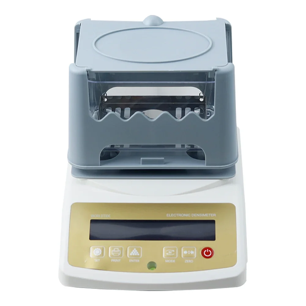 Gold Densimeter เครื่องทดสอบความหนาแน่นแบบดิจิตอลสําหรับ Gold เครื่องวัดความชื้นเครื่องมือเครื่องประดับ mining 0.01-300g 0.005-300g 0.01-1200g 0.001g/cm3