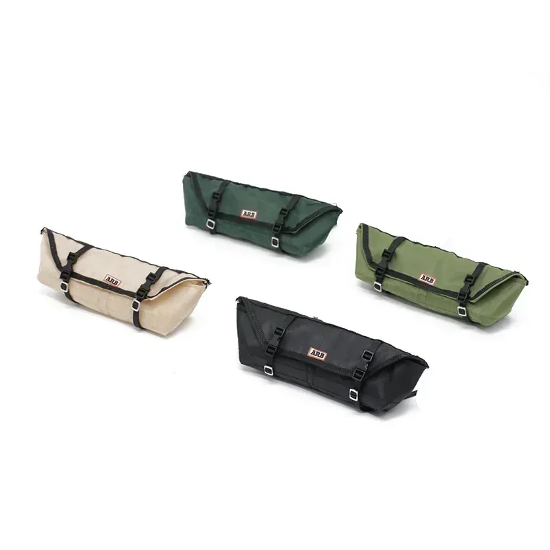 Travel Car Cargo Roof Bag Rooftop Luggage for SCX10 TRX4 D90 1/10 Climbing Spare Ornaments