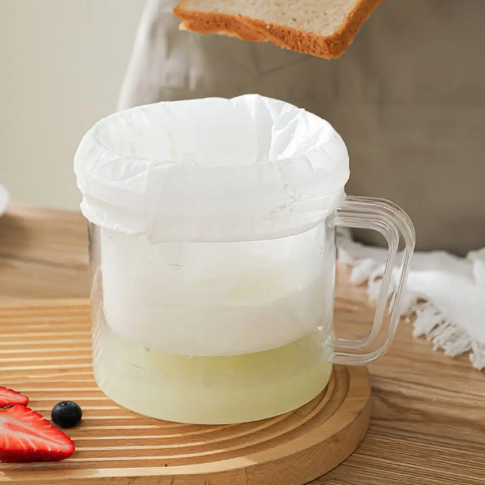 Spring Press Yogurt Strainer With Filter Cloth Rotating Wheel Handle Yogurt Whey Separator Fine Mesh Efficient Yogurt Filter