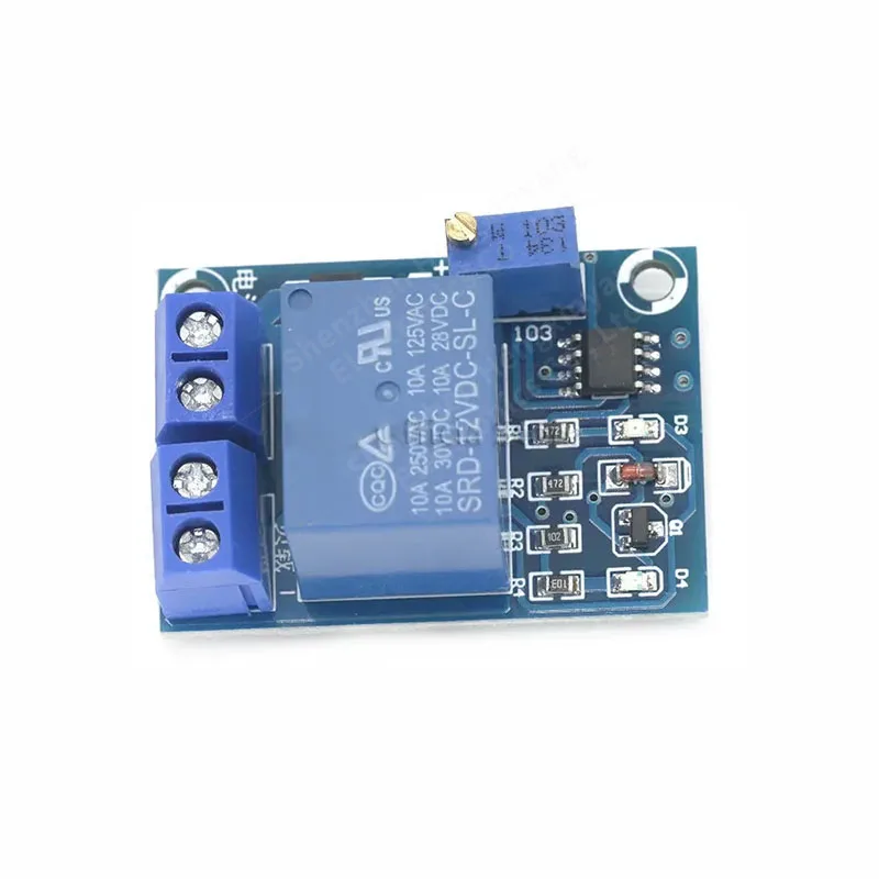 DC 12V Battery Undervoltage Low Voltage Cut off Automatic Switch Recovery Protection Module Charging Controller Protection Board