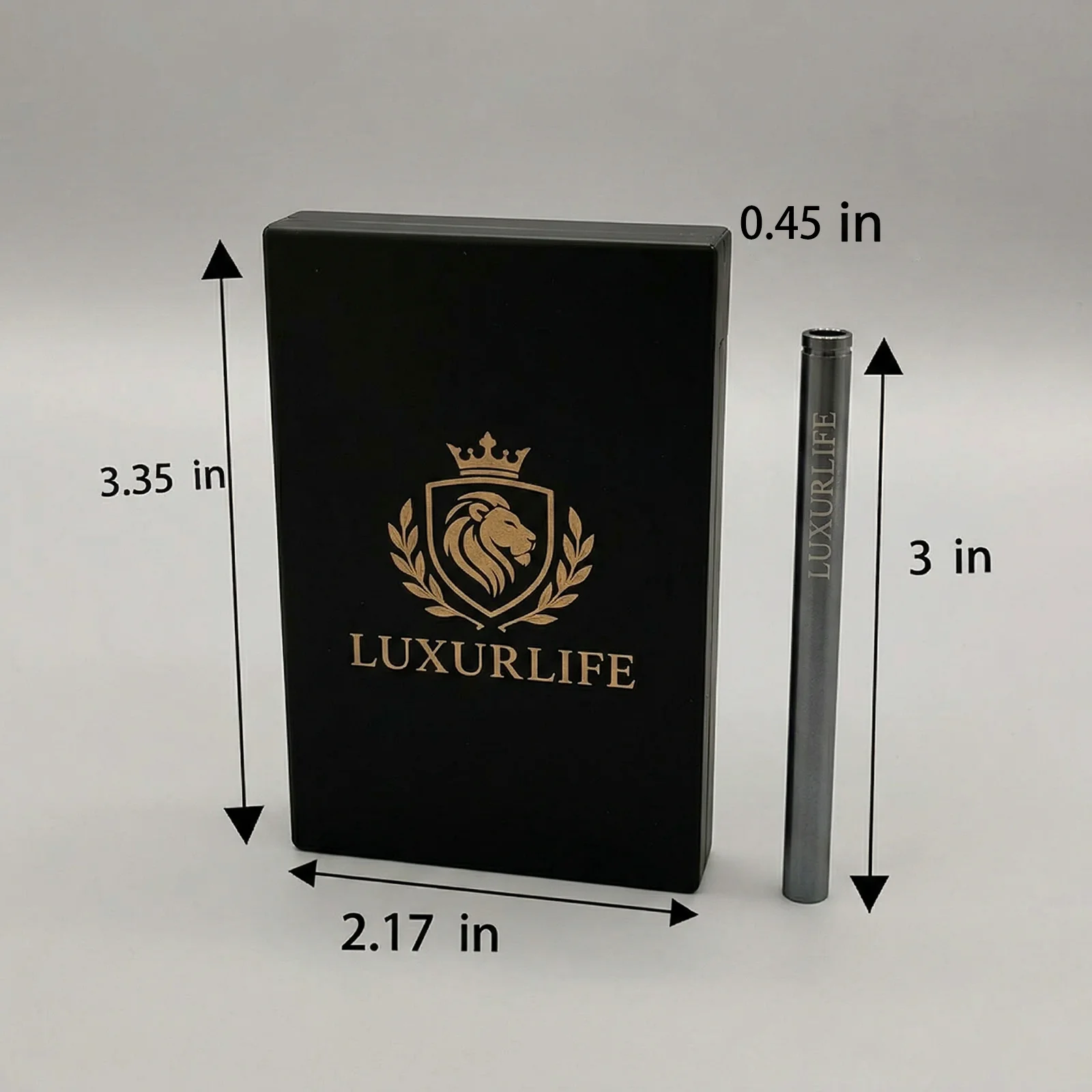 Snuff Box – 9-Compartment Metal, Metal Tubes, Crown Emblem, Snuff Kit view 6