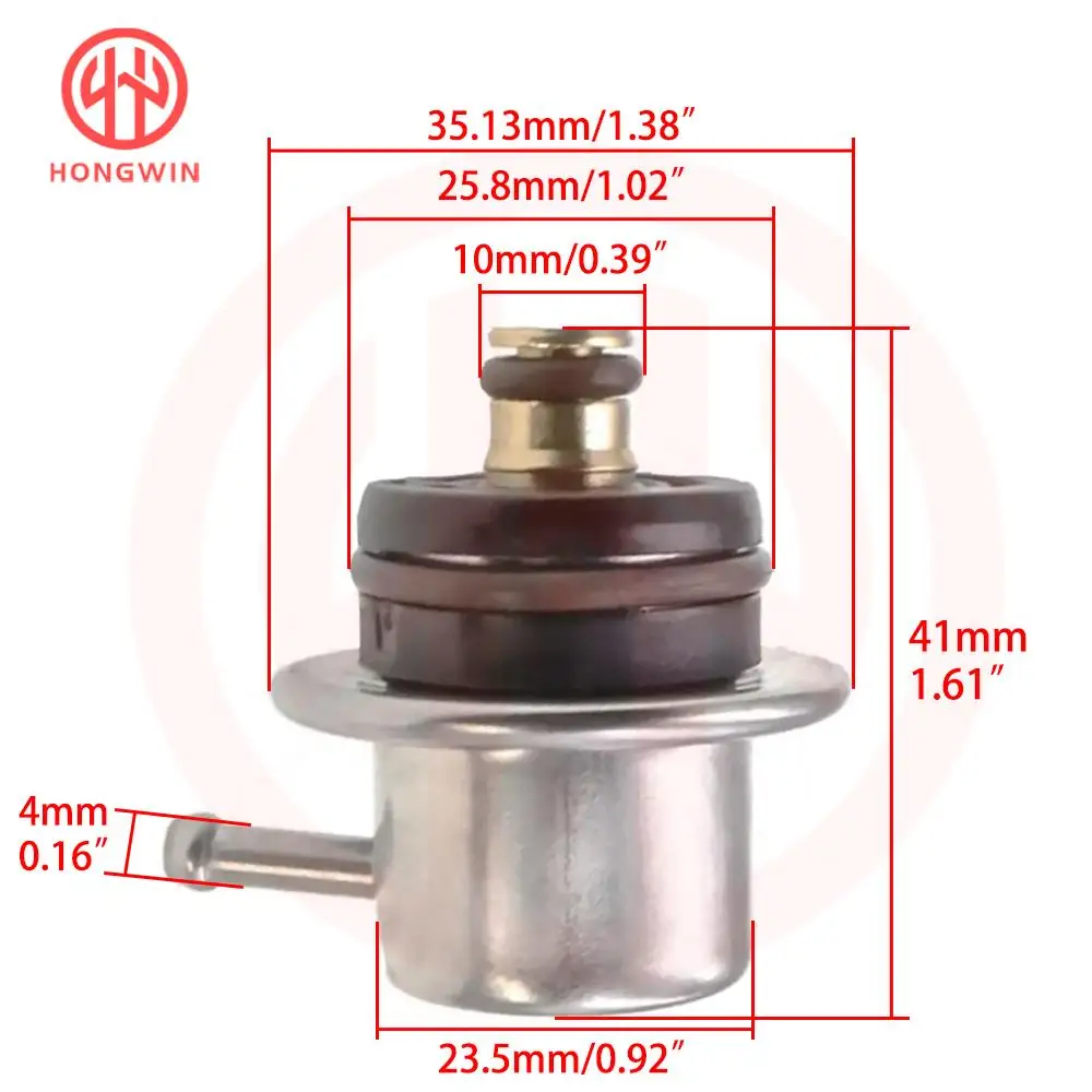 Fuel Injection Pressure Regulator 3.0 Bar 0280160557 For VW Jetta Beetle Golf Polo Audi A2 A3 Alhambra Arosa Ibiza Inca SKODA