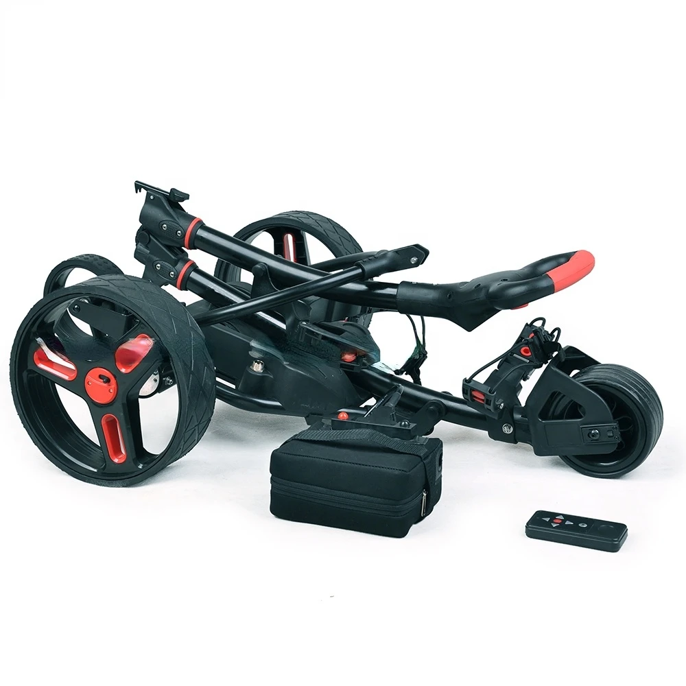 2024 Brand New Electric and Remote Control Golf Trolley With EZ Fold System ,LCD Display Handle ,Lithium Battery Motocaddy