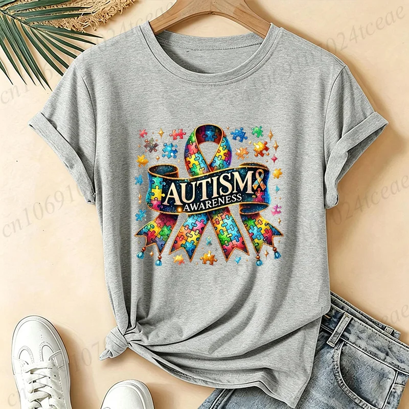 Autism Awareness Shirt Gifts,autism Mom Graphic Top,special Education Teacher T-Shirts,neurodiversity Acceptance Tee Clothing,