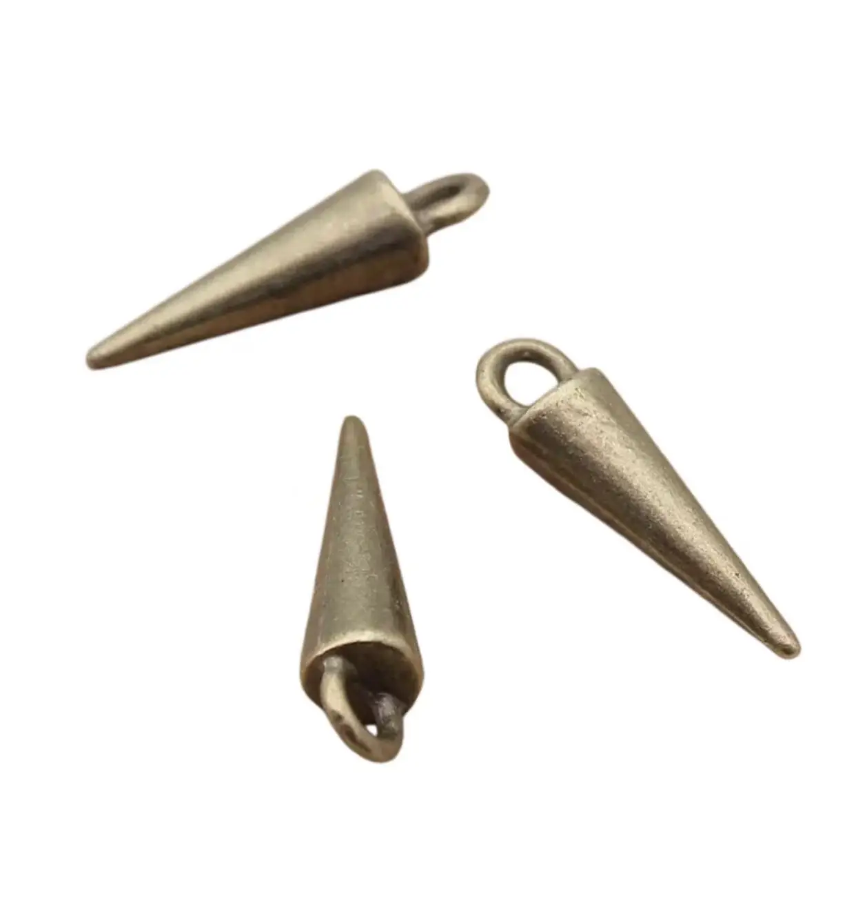 20pcs 16*4mm awl shaped charms for handmade Zinc alloy metal HW4135
