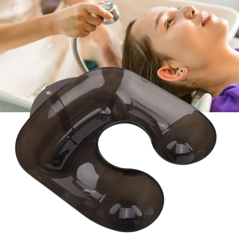 Soft Neck Tray For Salon Hairdresser Beauty Non spill Free Perm Hair Coloring Shoulder Neck Tray Medicine Water Sink Barber Tool