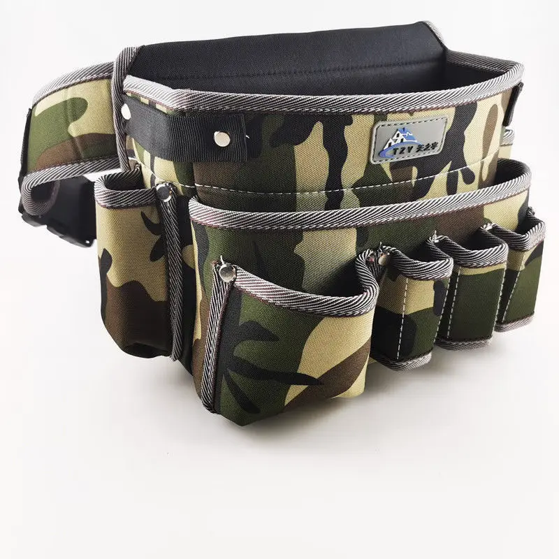 

Multifunctional Waist Bag Oxford Cloth Hardware Tool Bags for Woodworking Electricians Maintenance and Decoration
