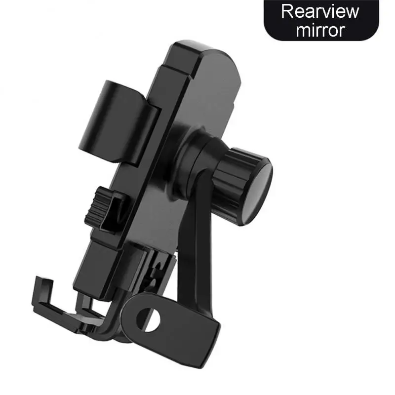 Anti-vibration Bike Stand Rotated 360 Degrees Horizontally Or Vertically Soft Mobile Phone Holder Takeaway Bike Phone Holder Fit