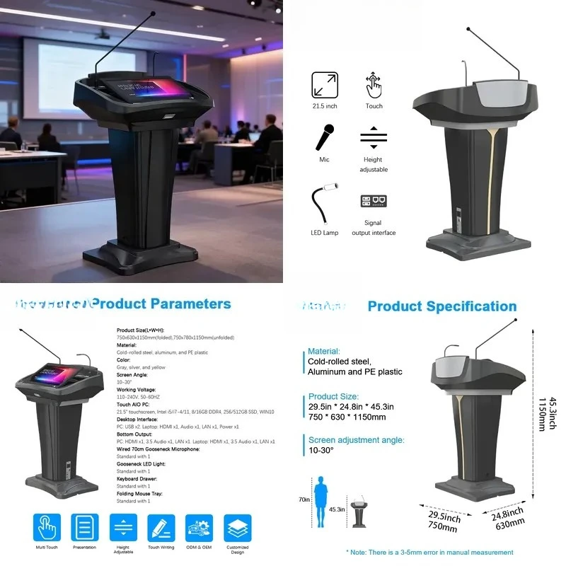 Wedding Podium Outdoor Speech Interactive Church Hotel Small Stage Event