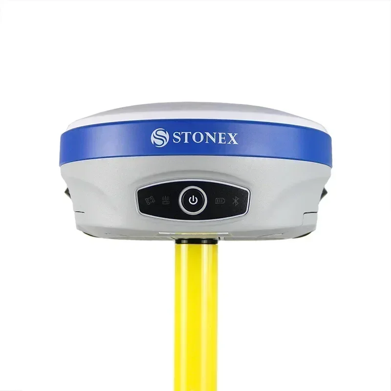 Stonex S9II/S900A GPS RTK GNSS Dual Frequency Rover and Base Station, Detachable Battery, Including Built-in Radio