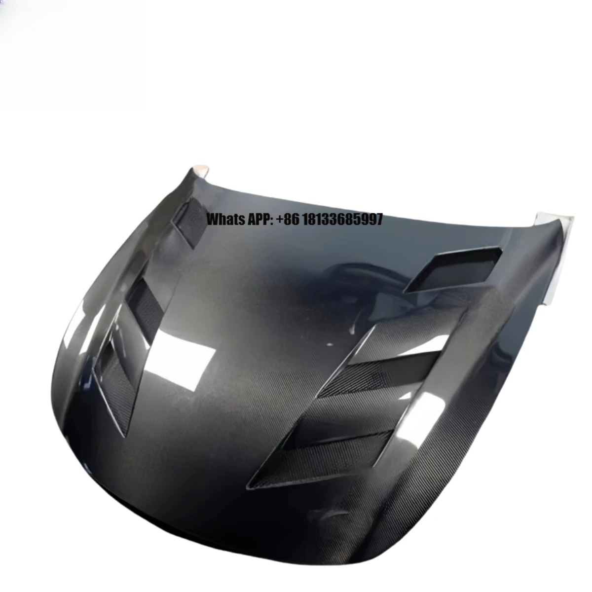 

Style Carbon Fiber Front Bumper High Quality Engine Cover 2008-2014 for Infiniti G37 G37x D V2 Coupes New Vehicle Upgrade