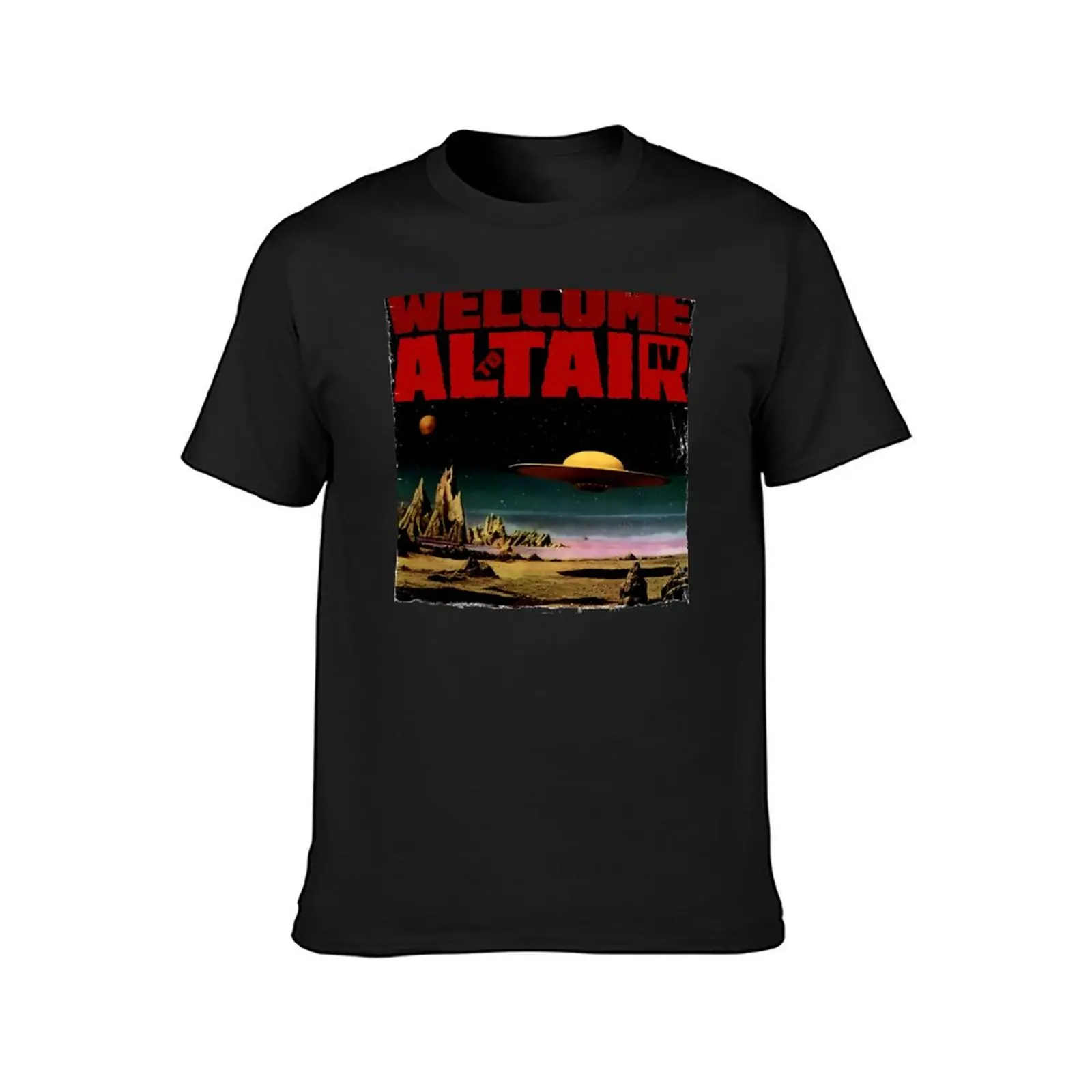 Altair IV... Welcome T-Shirt Short sleeve tee aesthetic clothes fitted t shirts for men