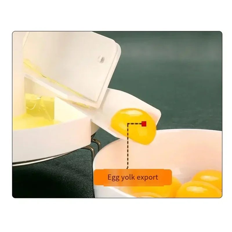 

ABGG-Large Egg Yolk Separator Protein Tool Egg White Separator Machine Kitchen Baking Gadgets Simple Household Accessories