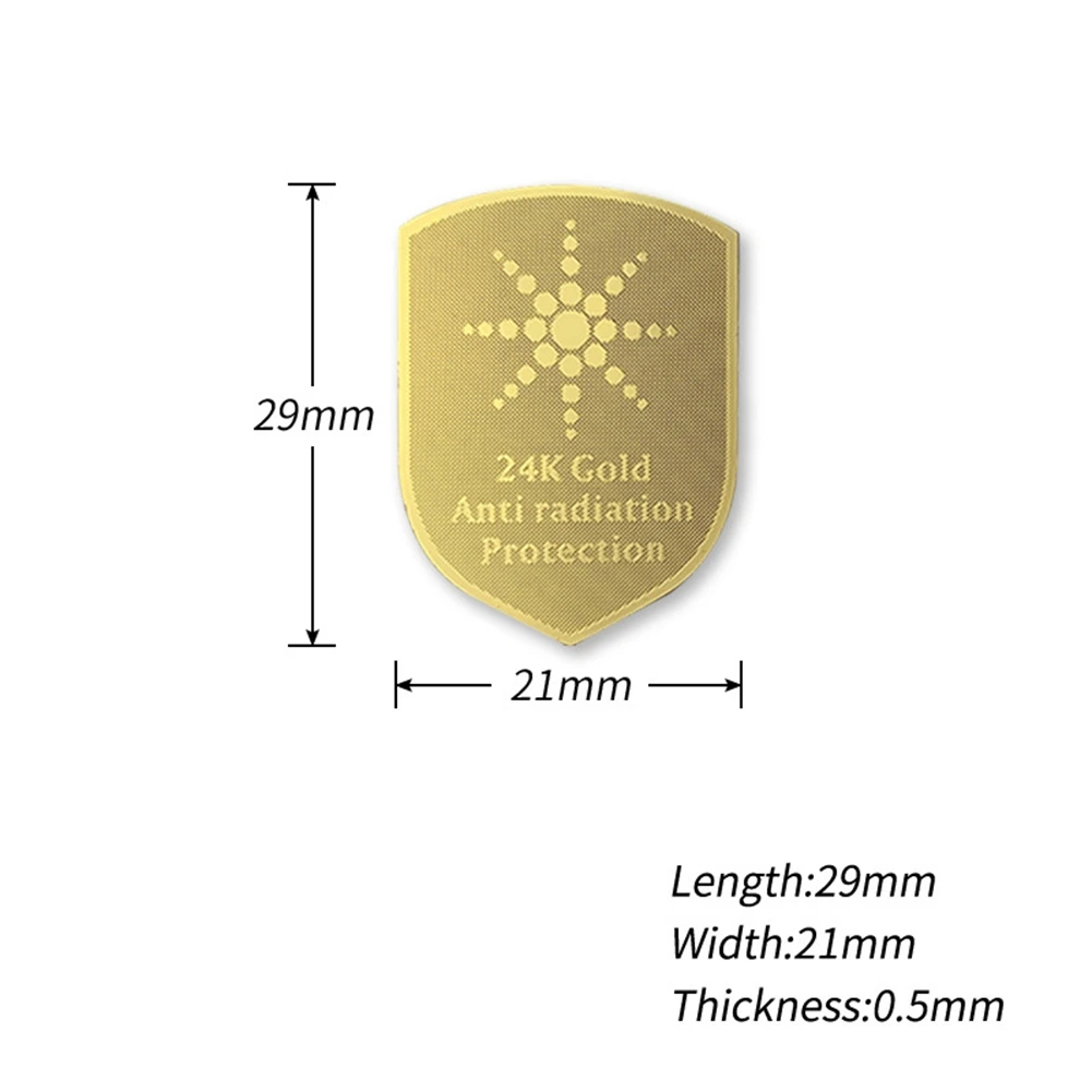 Imagem -03 - Etiqueta de Proteção Anti-radiação 5g Emf Etiqueta do Telefone Celular Proteção Elétrica para Telefones Ipad Macbook 10 Pcs