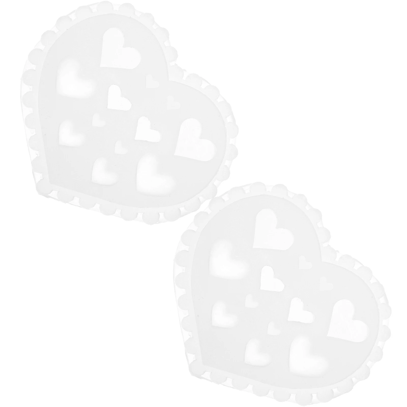

2pcs Nail Molds 3D Heart Flower Art Silicone Gel Petals Mold for Charms Diy Crafts Resin Jewelry Manicure Template