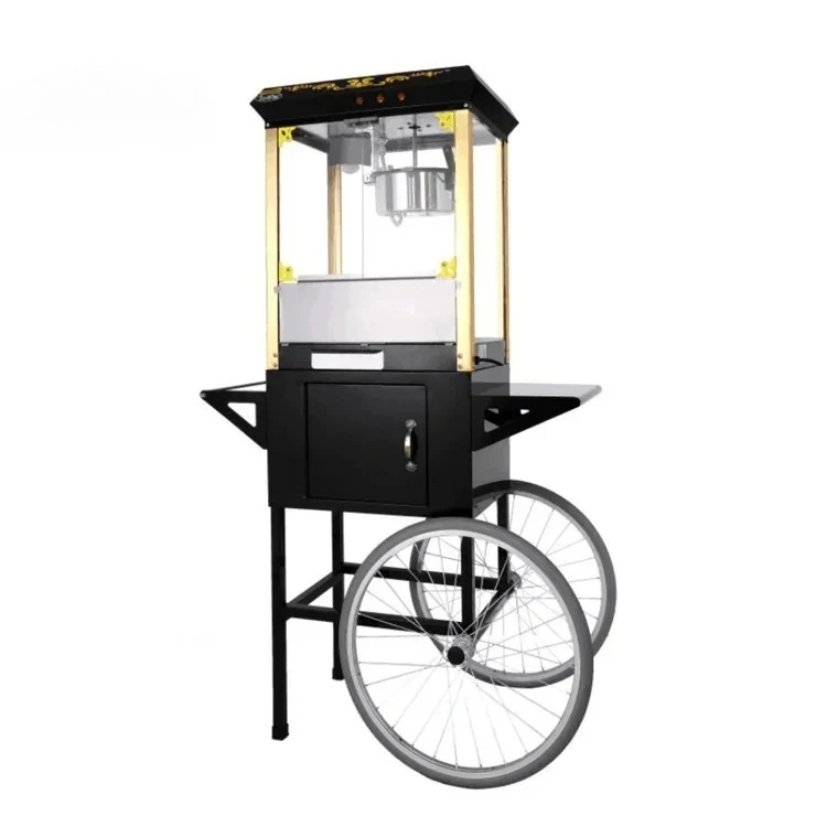 8 Ounces Electric Popcorn Machine With Cart