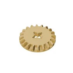 20PCS/lot Gear 20 Tooth Bevel With Axle Hole High-tech Part 32198 Accessorie Compatible With Lego Building Blocks Toy For Diy