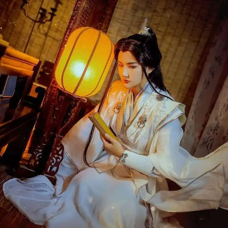 Chu Wanning Cosplay Costume Anime Er Ha and His White Cat Master Cosplay Costume For Men And Women Chinese Anime Cos