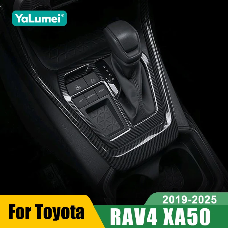 Für Toyota RAV4 XA50 2019 2020 2021 2022 2023 2024 2025 RAV 4 Hybrid Auto Schalthebel-Verkleidung Innenraum-Zubehör
