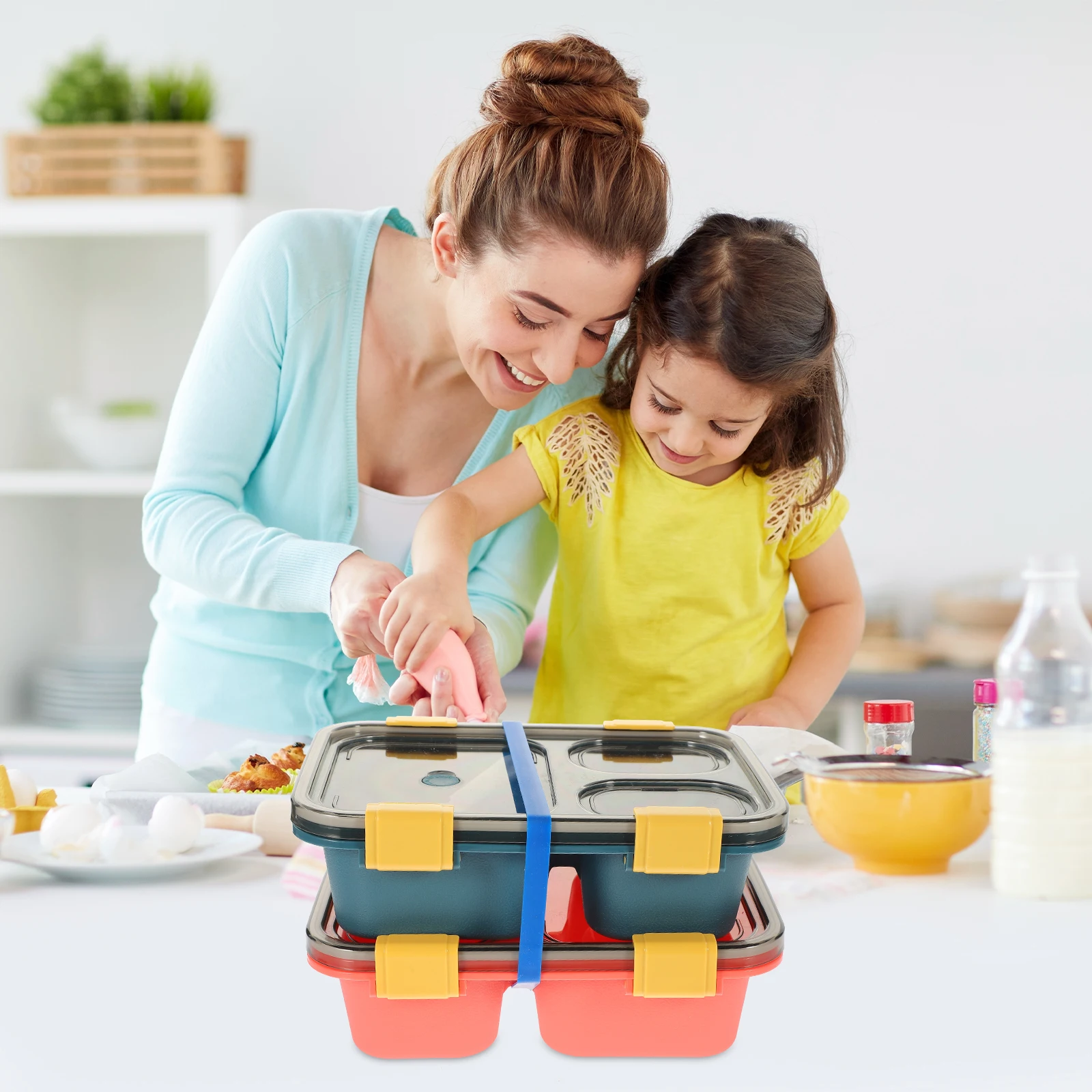 สายรัดซิลิโคนอเนกประสงค์ 8 ชิ้น ใช้ซ้ำได้ ล้างทำความสะอาดได้ ยืดหยุ่น ใช้สำหรับรัดหนังสือ ผ้าขนหนู เก้าอี้ กล่องเบนโตะ