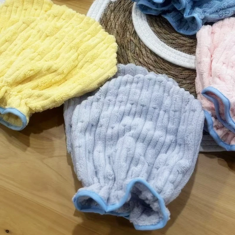 2pcs Thickened Quick-Dry Pet Bath Towel&Holding Gloves for Cats&Small Dogs-Soft Water-Absorbing Dog&Cat Towel,Gentle Bathing Aid