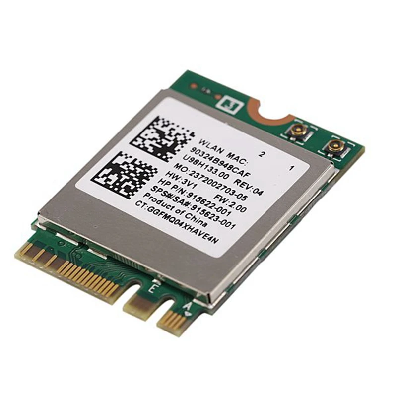 بطاقة الشبكة اللاسلكية RISE RTL8822BE 802.11AC 2.4G/5 جيجا هرتز واي فاي بلوتوث 4.1 NGFF محول لاسلكي M.2 WIFI CARD