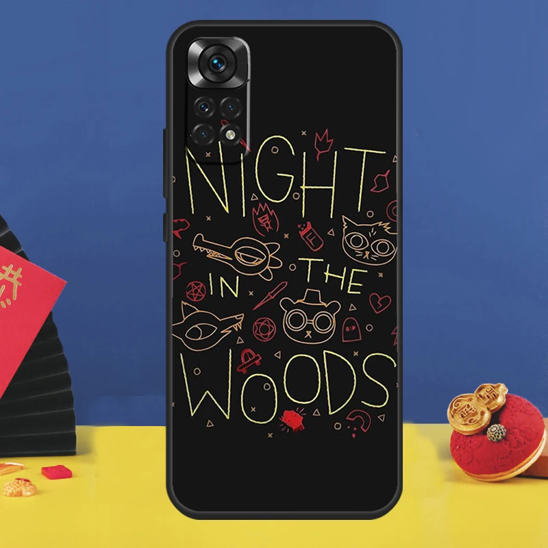 Cat Game Night In The Woods Phone Case For Xiaomi Redmi Note 11 Pro Note 10 Pro 12 8 9 Pro 9S 10S 11S 12C 9C 10C Funda