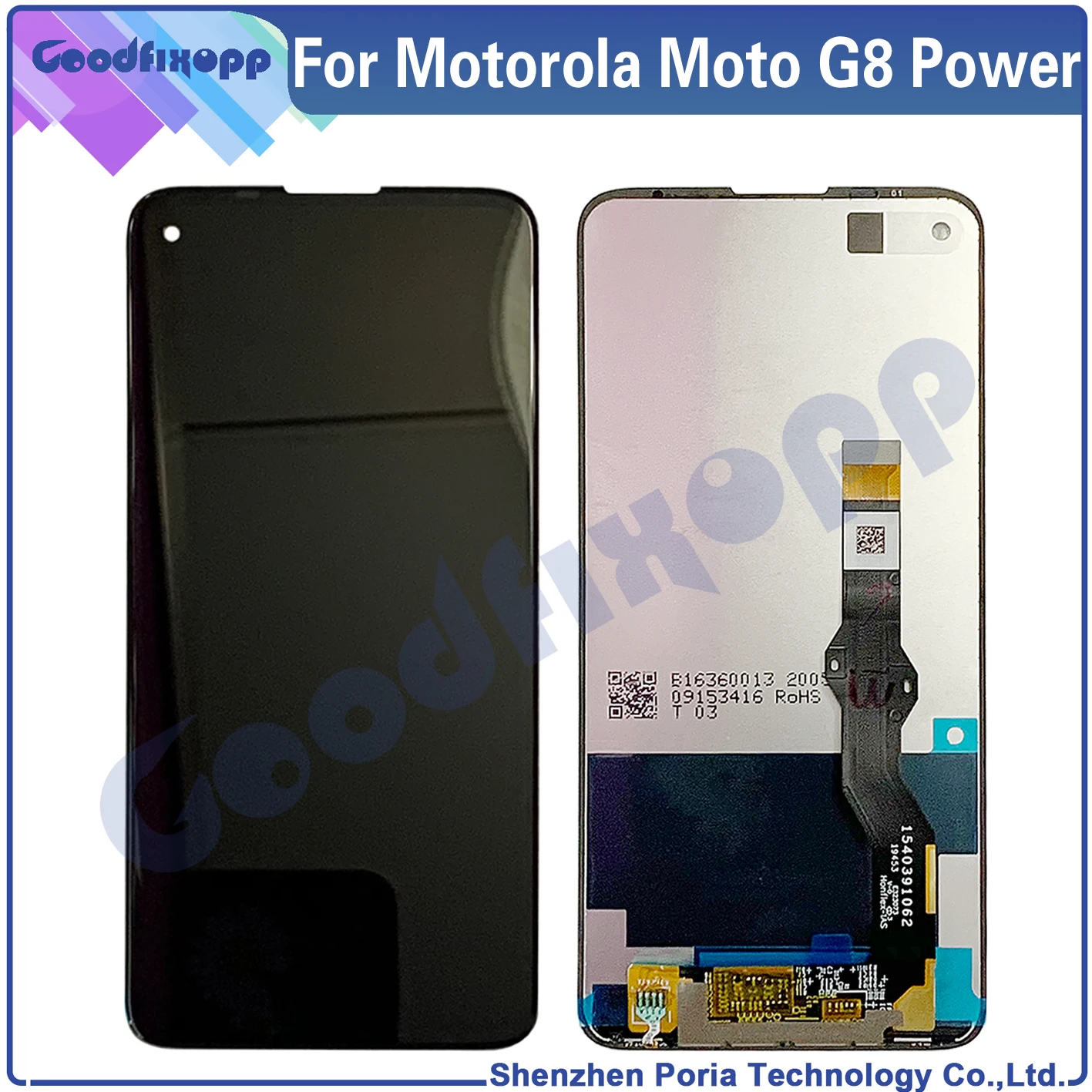 

For Motorola Moto G8 Power XT2041 XT2041-1 XT2041-3 G8Power LCD Screen Display Touch Digittizer Assembly Replacement