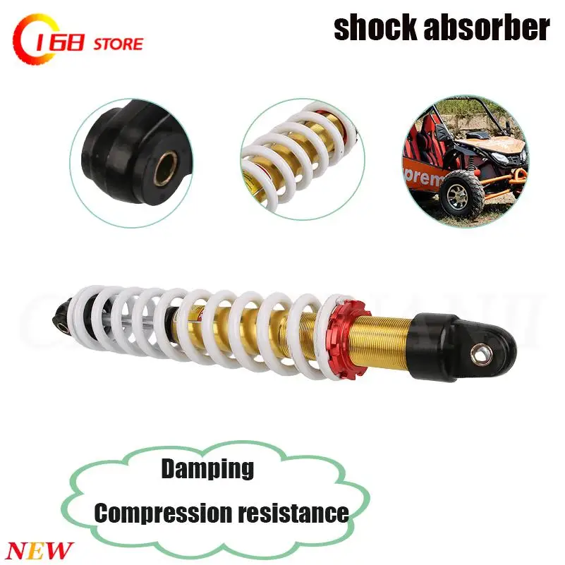 

150-200CC kart/beach bike four-wheel electric vehicle modification accessories 400MM thick rear shock absorber
