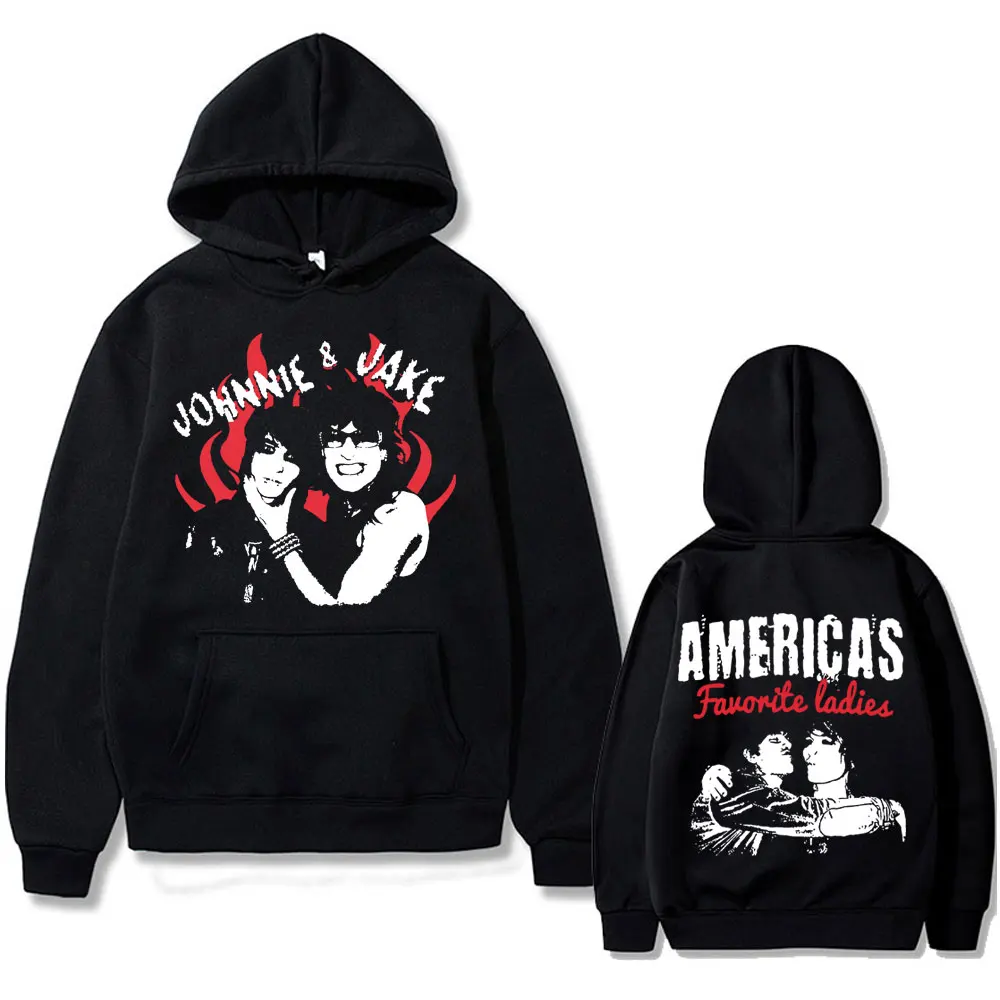 America's Favorite Ladies Jake Webber and Johnnie Guilbert Graphic Hoodie Men Fashion Casual Sweatshirt Male Oversized Hoodies