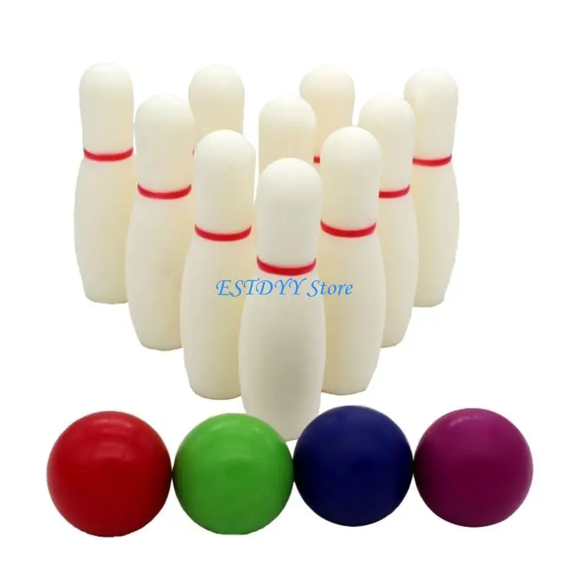 G6DE Kid Bowling Set Indoor Outdoor Bowling Toy for Toddlers Children Boy Girls