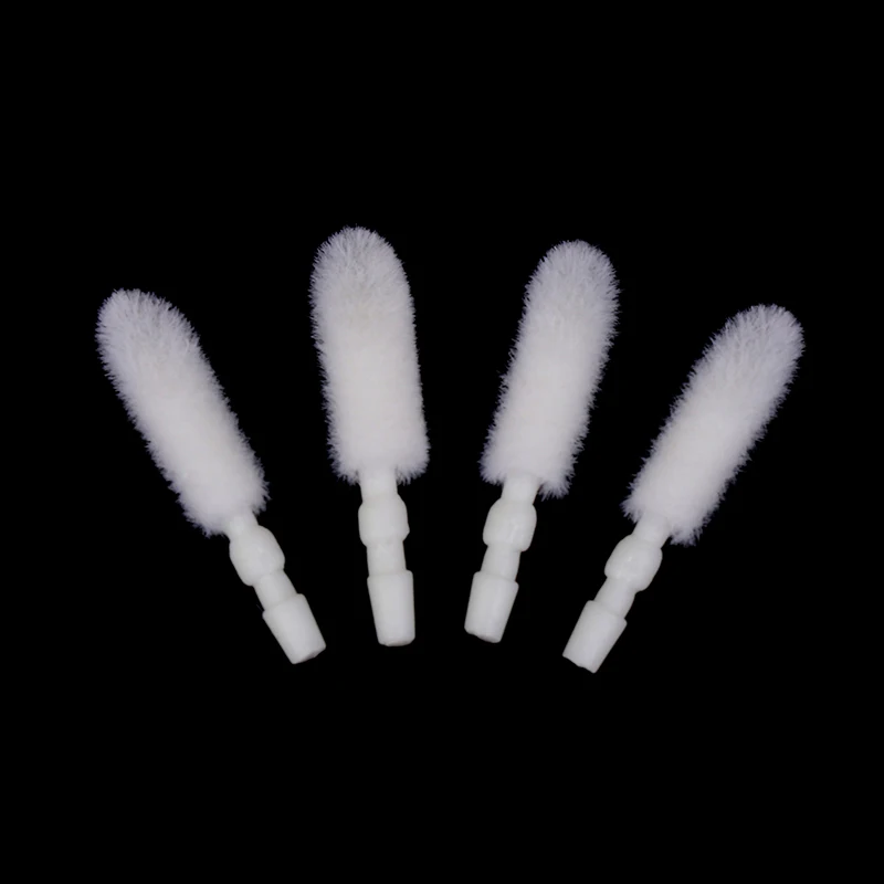 100 Teile/satz Einweg Kosmetik Make-Up Lippen Pinsel Baumwolle Kopf Make-Up Kosmetische Werkzeug Lidschatten Lip Gloss Werkzeuge Make-Up Pinsel Kopf